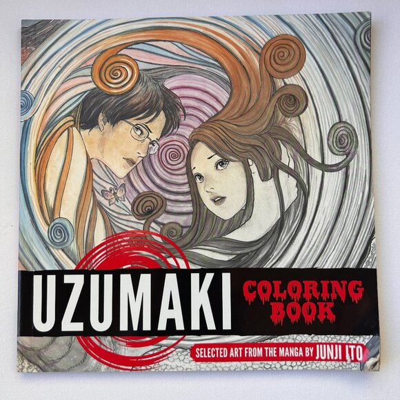 Uzumaki Coloring Book -- Junji Ito - Picture 1 of 3